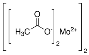 Molybdenum(II) acetate dimer - CAS:14221-06-8 - I-molybdenum tetraacetate, Ethanoic acid molybdenum, Di-molybdenum tetraacetate, Acetic acid molybdenum, (Mo-Mo) Tetrakis(?-(acetato-O:O))dimolybdenum, 49lybdenum acetic acid